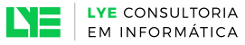Logo da Lye com o texto Lye Consultoria em informática